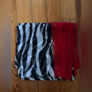 Vintage Lillie Rubin Silk Scarf